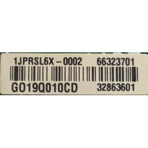 MAIN PARA SMART TV LH 4K / NUMERO DE PARTE EBT66468206 / EAX69083603 / 66323901 / 32863601 / 1LEBT000-02HD / G019Q010CD / DISPLAY LC550DQJ (SM)(A1) / MODELO 55UQ7070ZUE.BUSYLKR